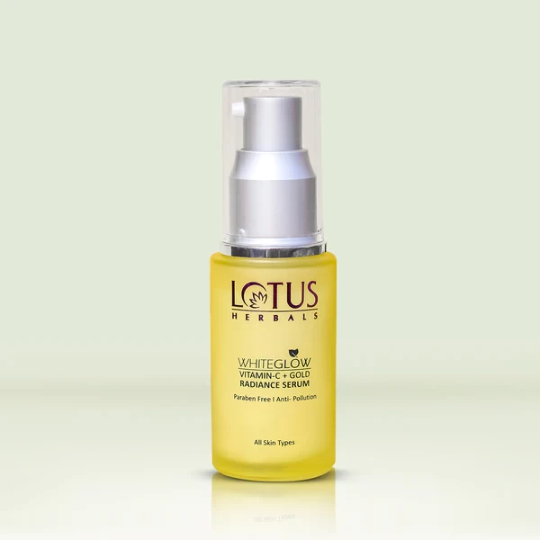 Lotus Herbals WhiteGlow VITAMIN-C + Gold RADIANCE SERUM