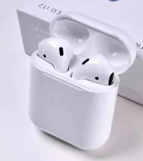 HUTUVI i12 Bluetooth Earphone with Mic HEADPHONE Bluetooth Headset White 500 Bluetooth Headset