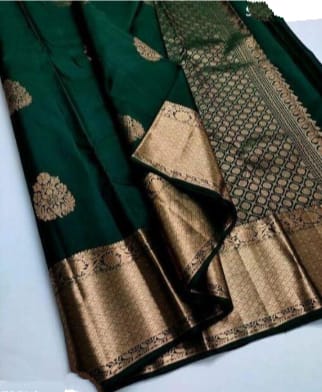 Woven Kanjivaram Pure Silk, Art Silk Saree