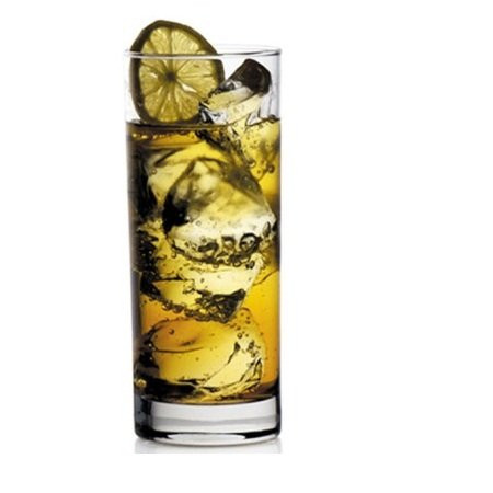 Ocean Drink Tumbler  San Marino Long Drink  Glass Set (480 ml, Clear, Pack of 6)