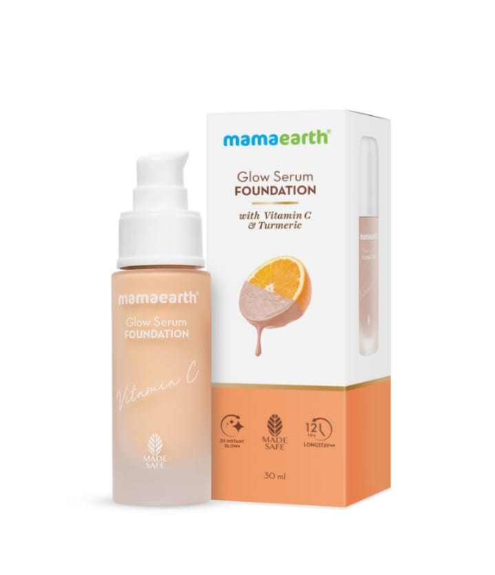 MamaEarth Glow Foundation (30ml)