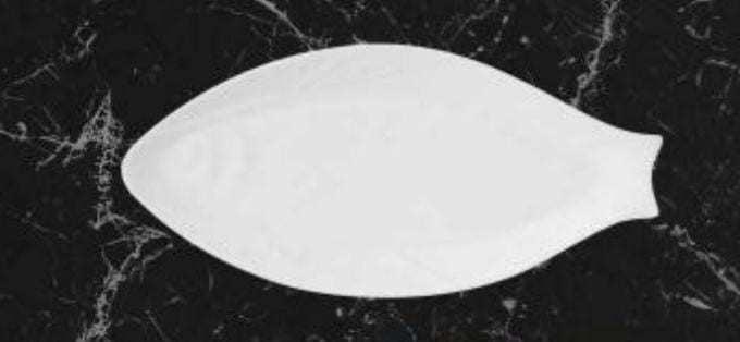 Servewell Fish Platter White In Colour Pack Of 2