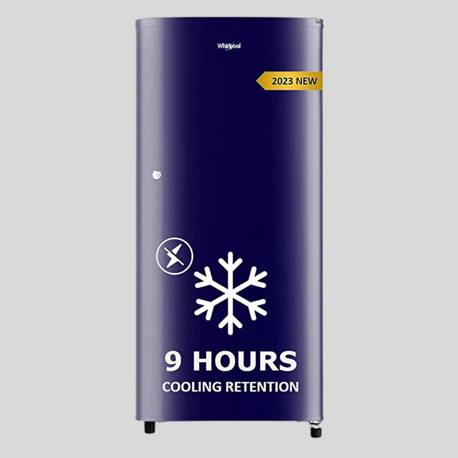 Whirlpool 184 L 2 Star Direct-Cool Single Door Refrigerator (205 WDE CLS 2S, blue-z, Large Vegetable Box, 2023 Model)