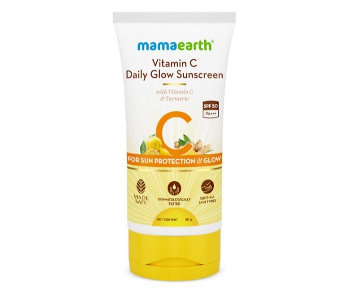 MamaEarth Vitamin C Daily Glow Sunscreen (50gm)