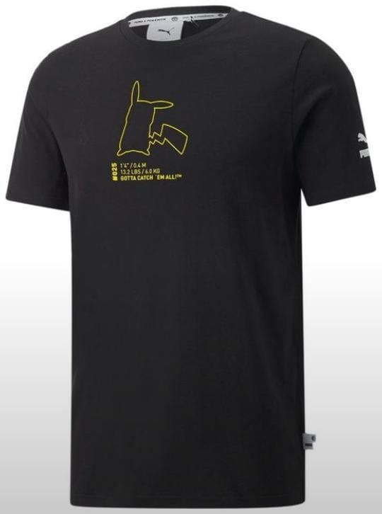 Men Printed Round Neck Black T-Shirt(LARGE)