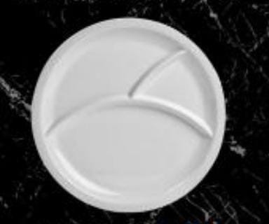 Servewell Dinnerware Partition Plates 3 Part Divided Plate