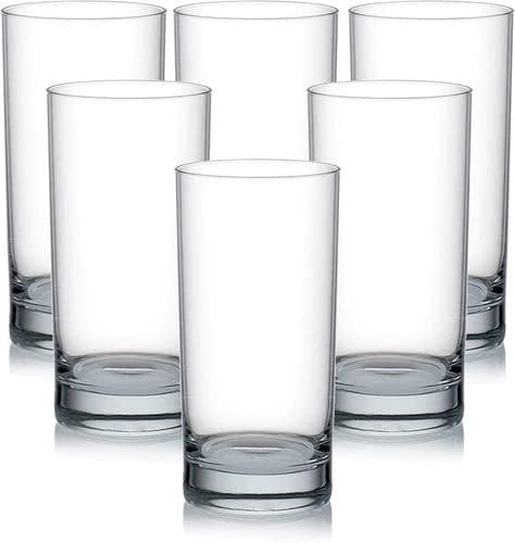 Ocean  Drink Tumbler San Marino Hi Ball Glass, Pack Of 6, Clear, 350 ml, B00412