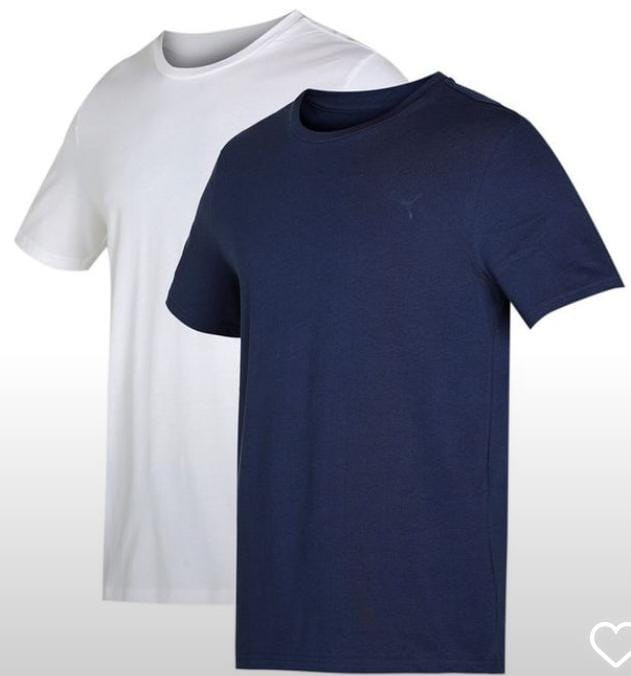 Men Solid Round Neck Multicolor T-Shirt