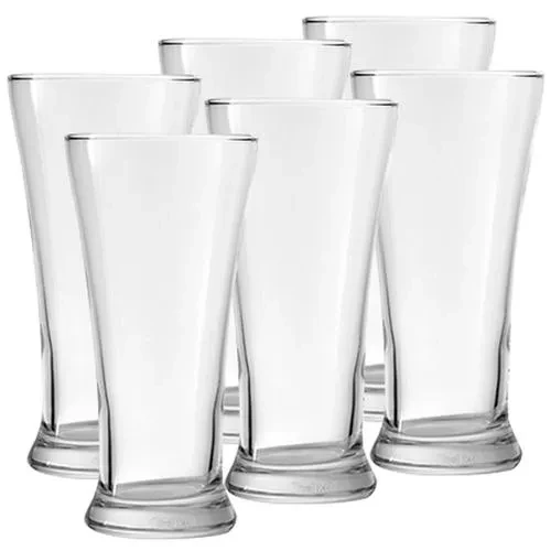 Ocean Pilsner Set - Transparent New, B00912, 340 ml (Set of 6)