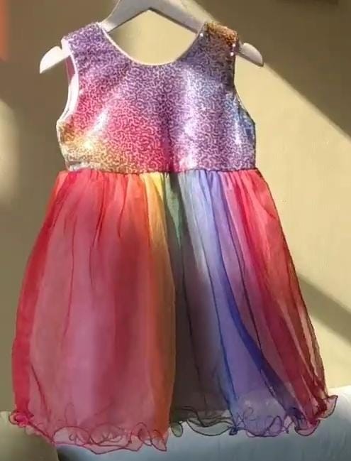Girls Above Knee Festive/Party Dress