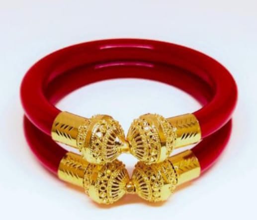 Gold Plated Stylish Pola Bracelet