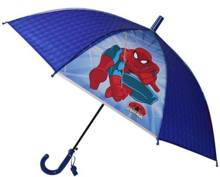 Cartoon printed automatic open kids umbrella