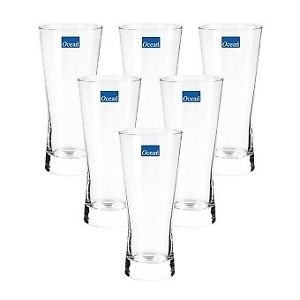 Ocean  Drink Tumbler Metropolitan Glass Set - 330 ml (Pack of 6)