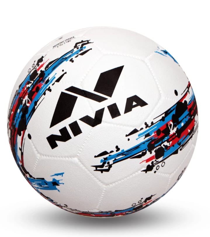 Nivia White Sports Football (Size- 5)