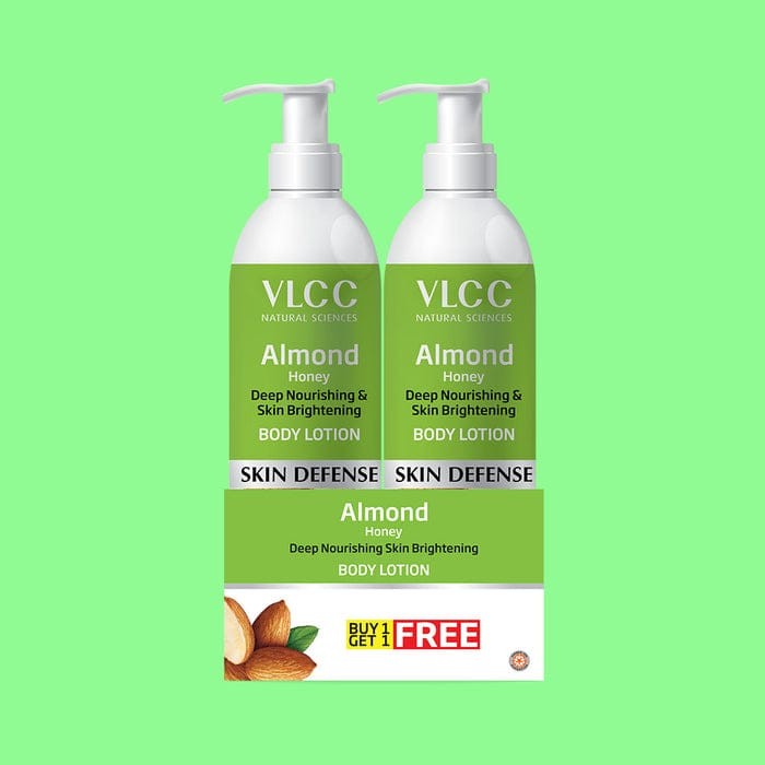 VlCC Almond Honey Deep Nourishing & Skin Brightening Body Lotion pack of 2 350 ml