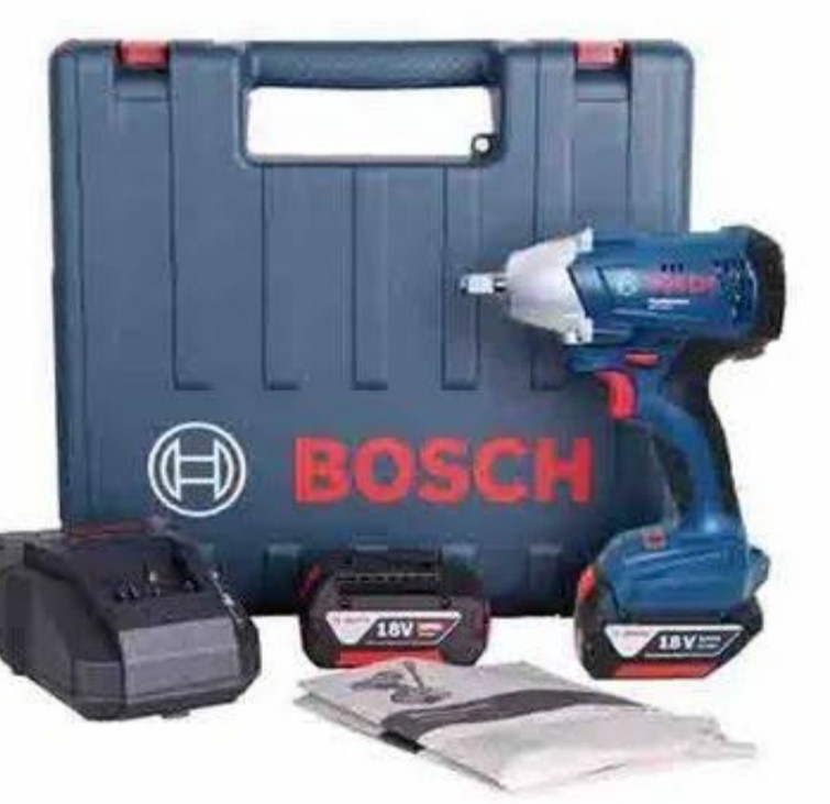 Bosch impact Wrench GDS 250 Li Professional (2*3 Ah Li-ion battery, 1charger, Carry Case)