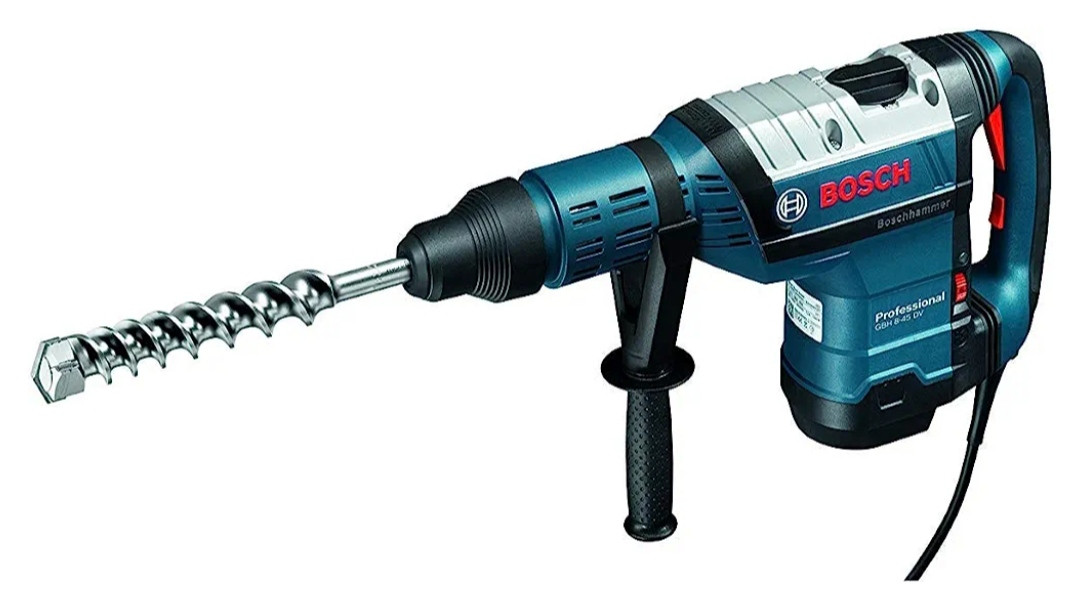 Bosch Rotary Hammer 5kg More GBH 8-45 DV Professional(Carry Case, Grease Tube, Machine Cloth, Auxillary Handle)