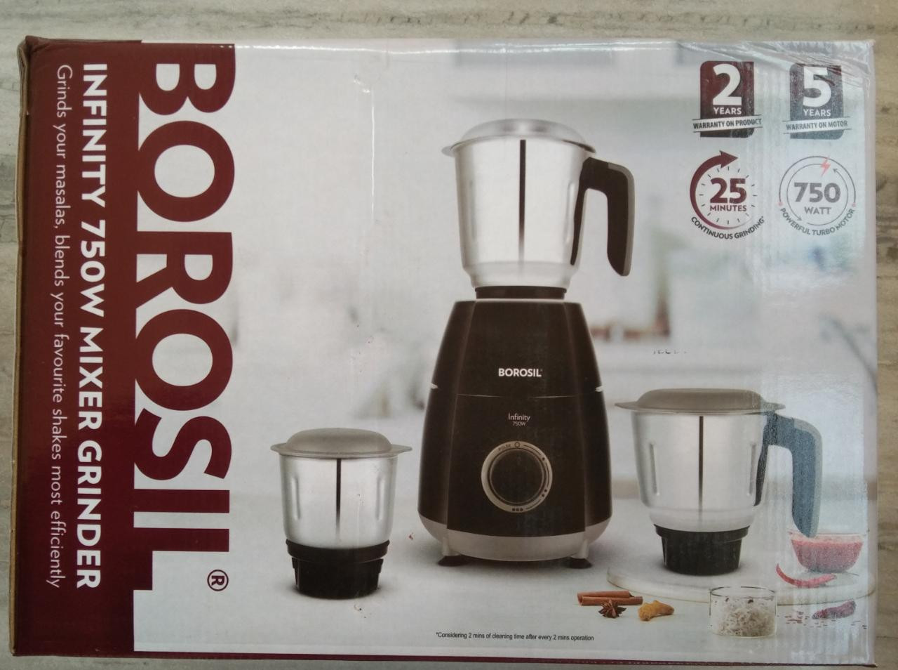 Borosil Infinty Mixer Grinder