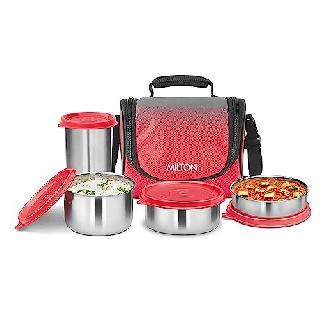 Milton Tasty 3 Stainless Steel Lunch Box