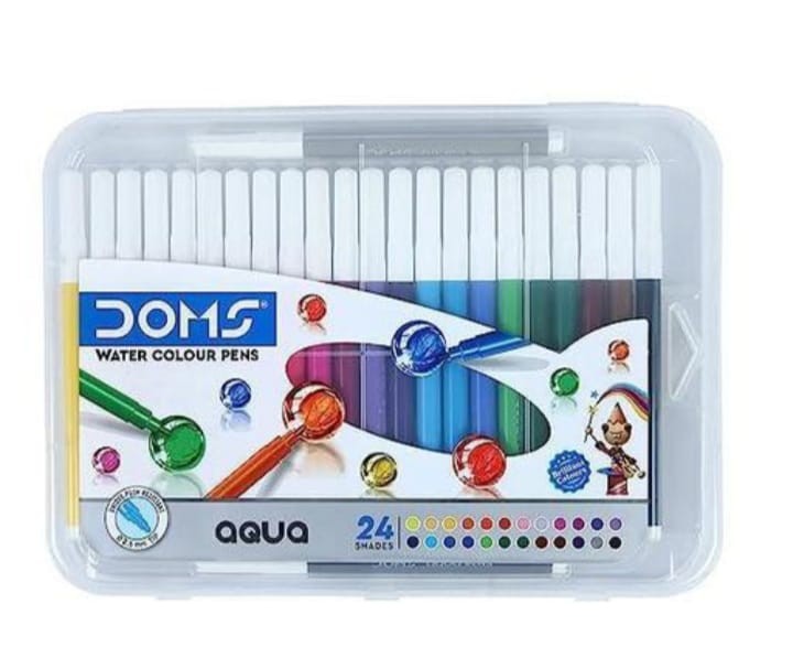 Doms Aqua 24 Water Colour Pens