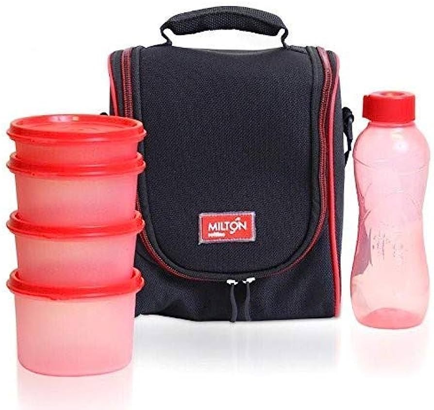 Milton Full Meal 4 Containers Lunch Box  One Bottle