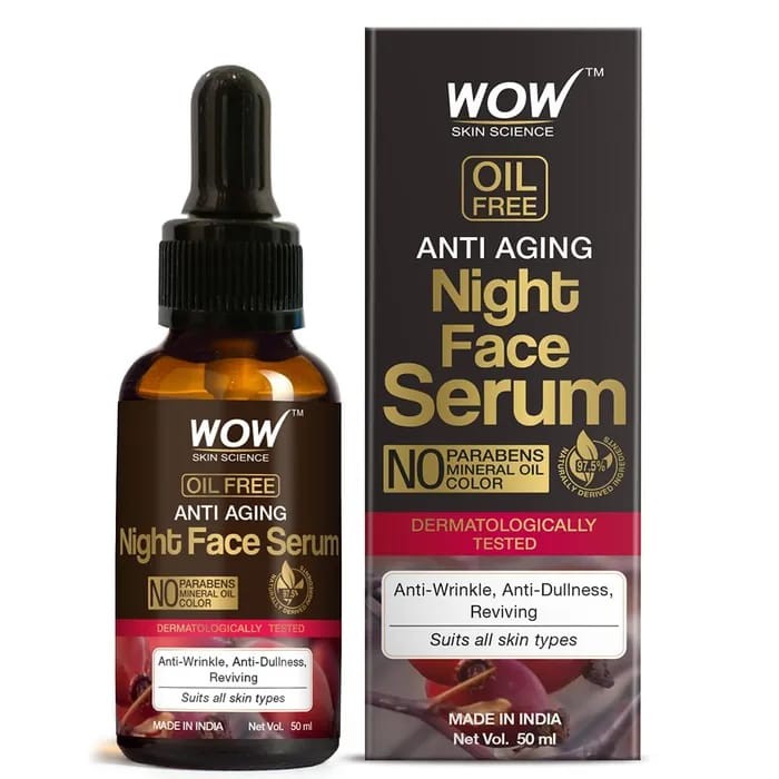 WOW Anti Aging Night Face Serum 50ml