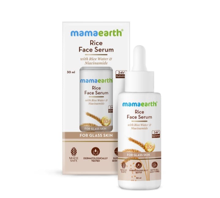 MamaEarth Rice Face Serum (30ml)
