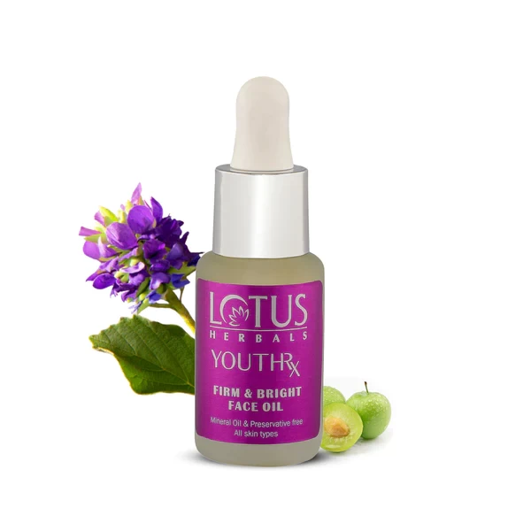 Lotus Herbal Youthrx firm & bright face oil