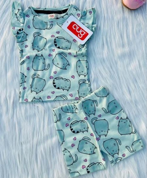 T-shirt & Half Pant Set For 6 to 18 Month Baby