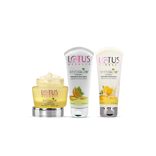 Lotus Herbal Whiteglow Face Wash & Day Cream Combo