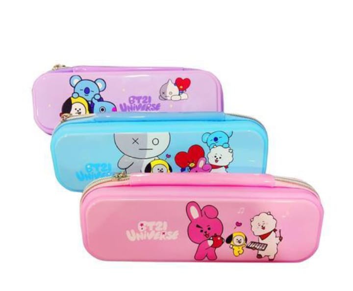 Pencil Bags with Hard Cover