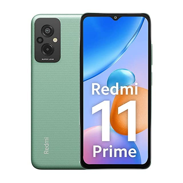 Redmi 11 Prime (64 GB Storage & 4GB RAM) Colour Green
