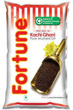 Fortune Kachi Ghani Mustard Oil( 1 LTR)