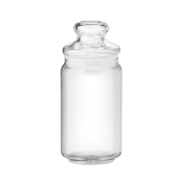 Ocean Pop Jar Glass Lid Of 750ml,Set Of 6