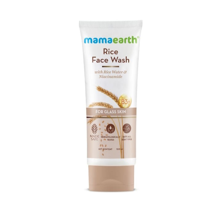 MamaEarth Rice Face Wash (100ml)