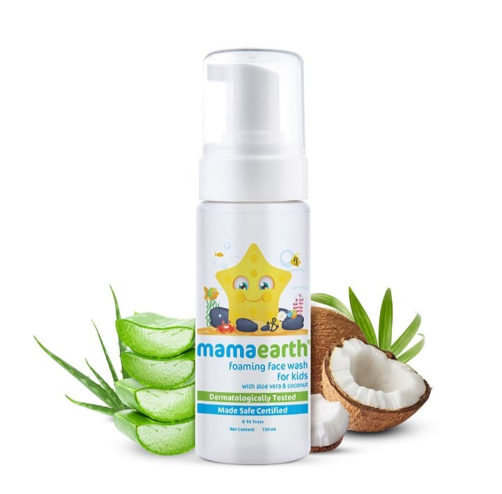 MamaEarth Foaming Face Wash For Kids (150ml)