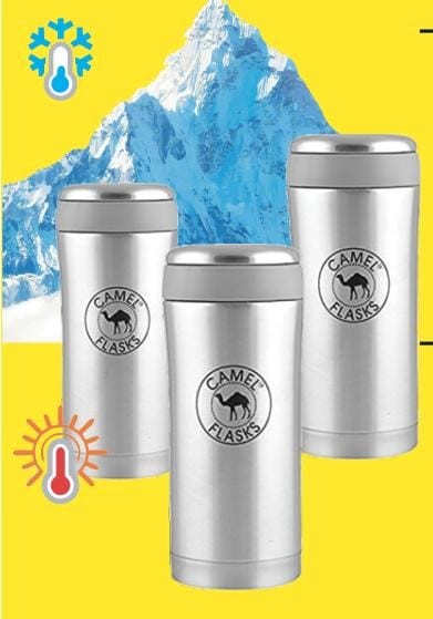 Camel CG Available In Steel Of 250/350/ 450 ml