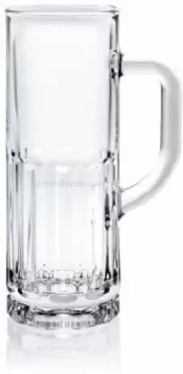 Ocean Drink Beer Mug Berling Beer  Mug Glass - Set of 6, Clear, 365ml