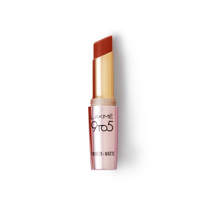 Lakme 9 to 5 Primer Matte Lipstick (colour- Red rust)