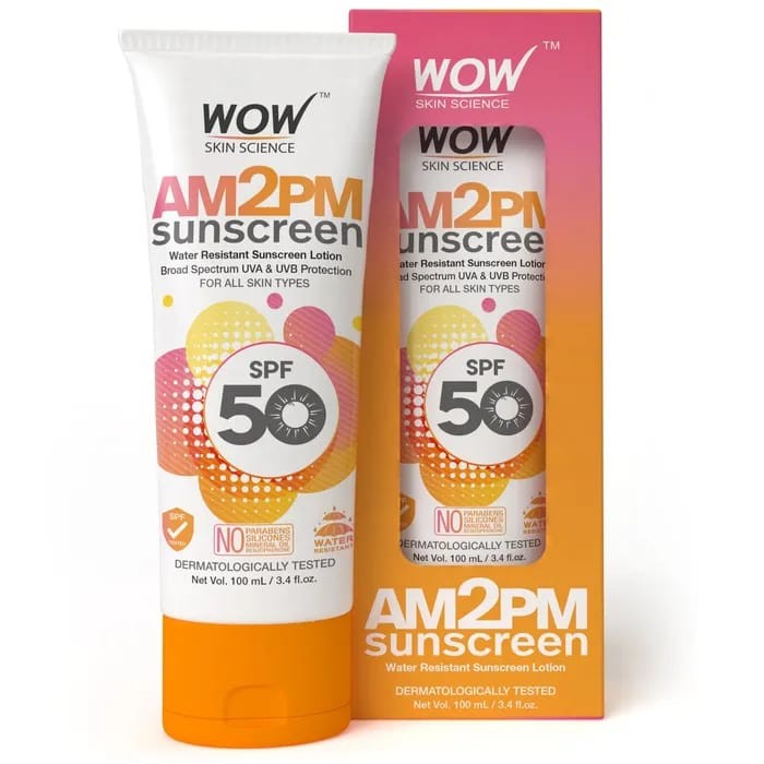 WOW Am2Pm Sunscreen SPF50