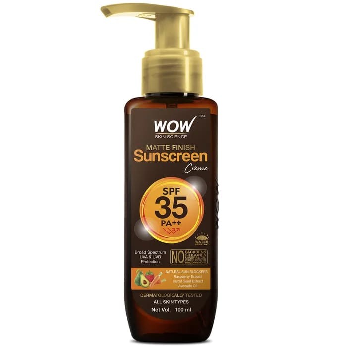 WOW Matte finish Sunscreen SPF35