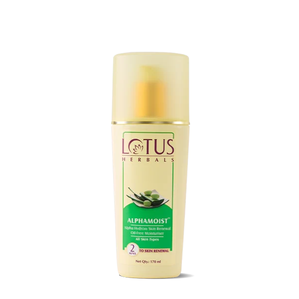 Lotus Herbals ALPHAMOIST Skin Renewal Oil Free Moisturiser