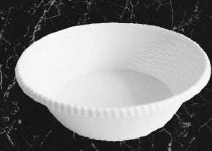 Servewell Food Basket Round White Bowl Pack Of 1