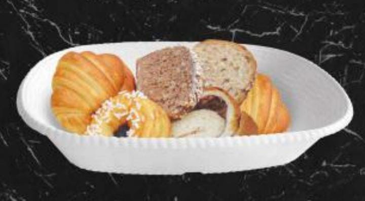 Servewell Food Basket White Bowl Pack Of 1