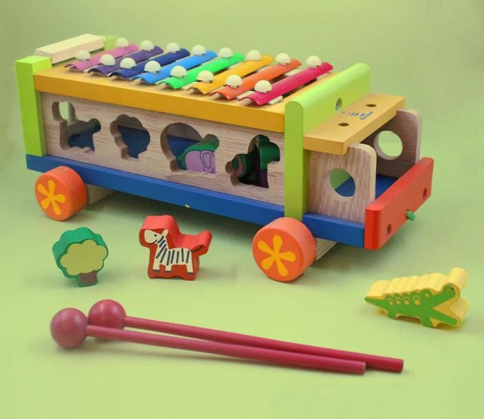 Musical Wooden Toy Track
