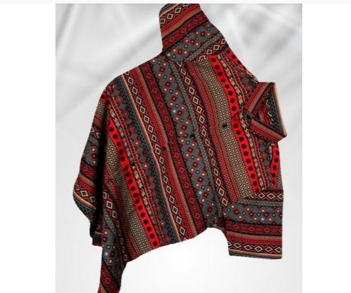 Men's Poly Cotton Digital Printed Half Sleeve Shirt