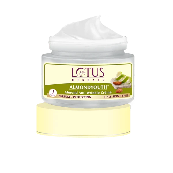 Lotus Herbals ALMONDYOUTH Almond Anti-Wrinkle Cream