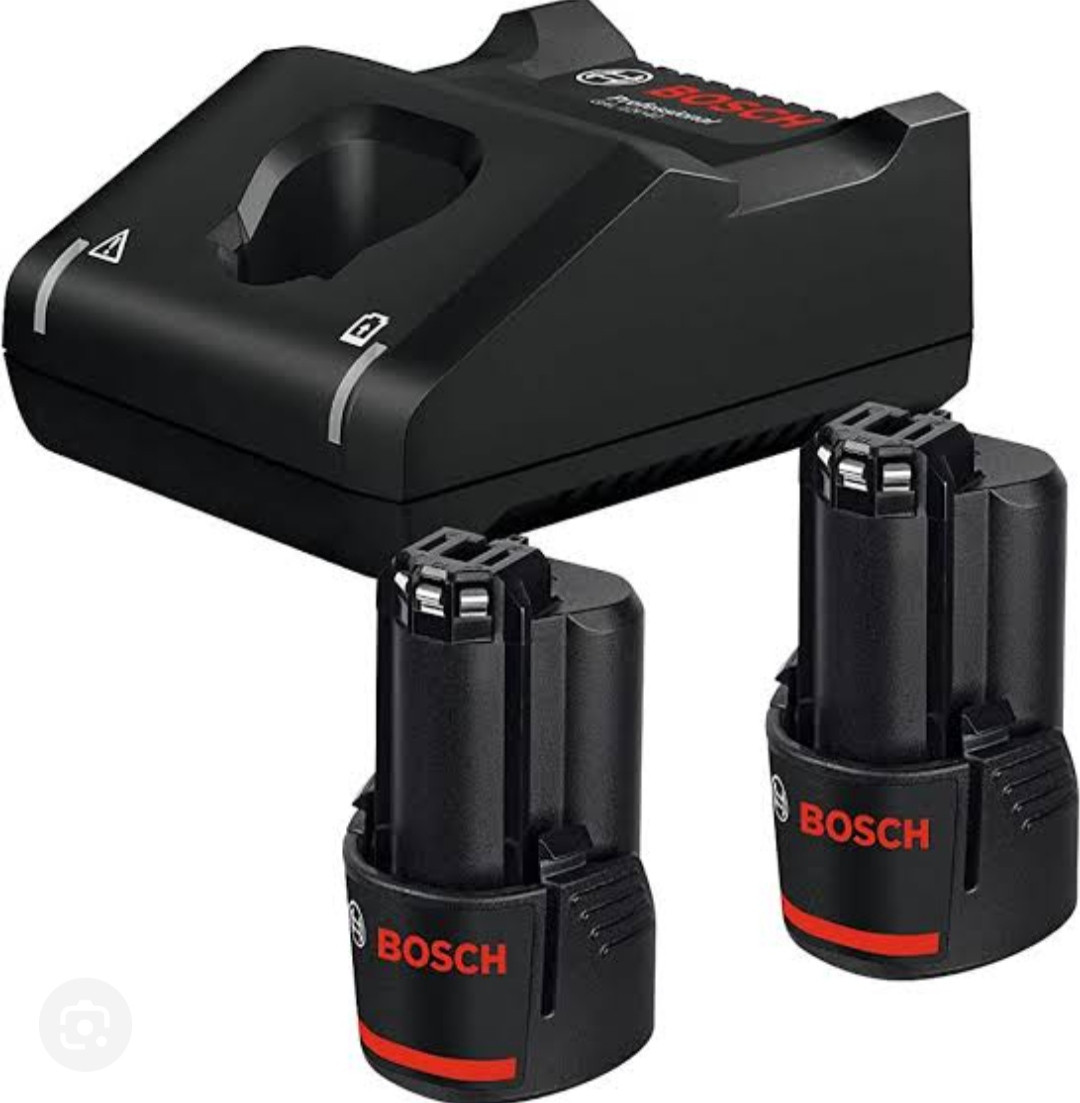 Bosch Battery Park and Charger GBA12 V 2.0AH 0-B Professional