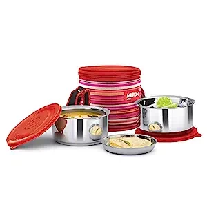 Milton Ribbon 2 Stainless Steel Lunch Box