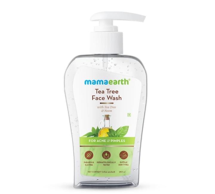 MamaEarth Tea Tree Face Wash (250ml)